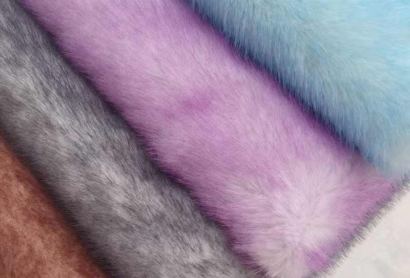 700 g fortykket 165 cm regnbue mink imiteret rævepelsstof velegnet til frakker/dukker/hjemmetæpper 700 g fortykket 165 cm regnbue mink imiteret rævepelsstof velegnet til frakker/dukker/hjemmetæpper
