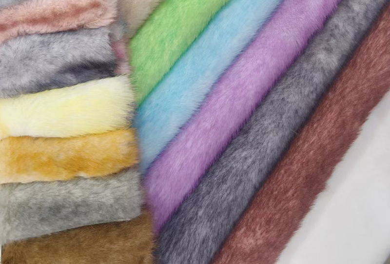 700 g fortykket 165 cm regnbue mink imiteret rævepelsstof velegnet til frakker/dukker/hjemmetæpper 700 g fortykket 165 cm regnbue mink imiteret rævepelsstof velegnet til frakker/dukker/hjemmetæpper