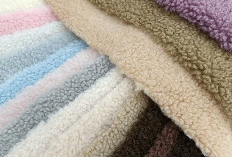 700mg*160cm Fair isle cashmere krøllet stof