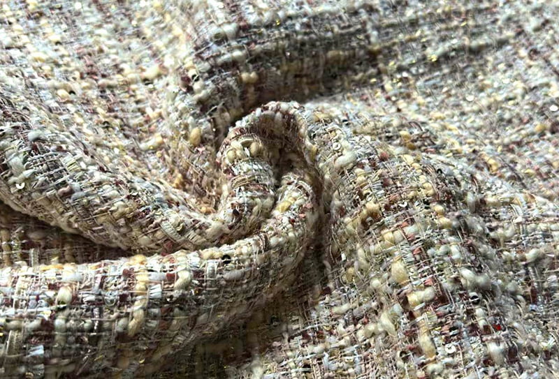 550mg 148cm Bredde tweedstof vævet stof/chanel-inspireret stof k240230