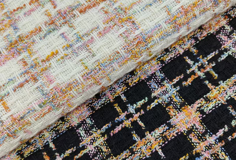 500mg 148cm Tweed stof/chanel-inspireret stof ls2517 velegnet til håndtasker/sko