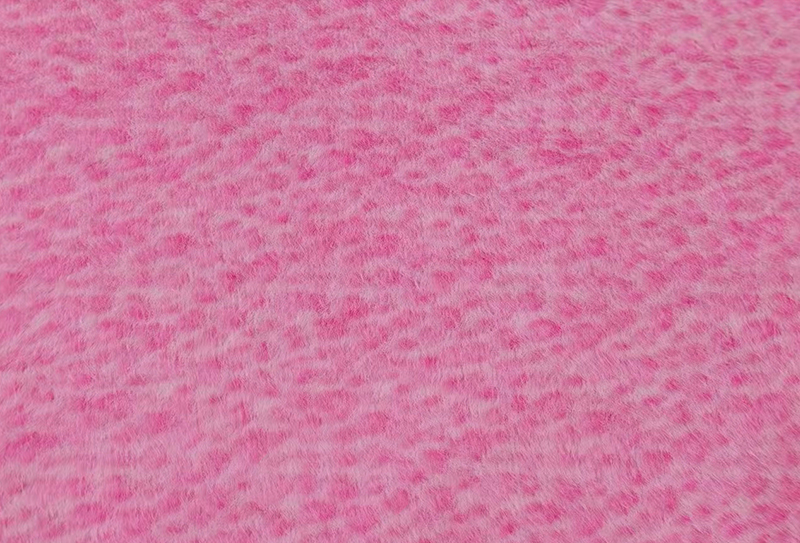 160 mm bredde europæisk mink print leopard print imiteret mink stof 160 mm bredde europæisk mink print leopard print imiteret mink stof